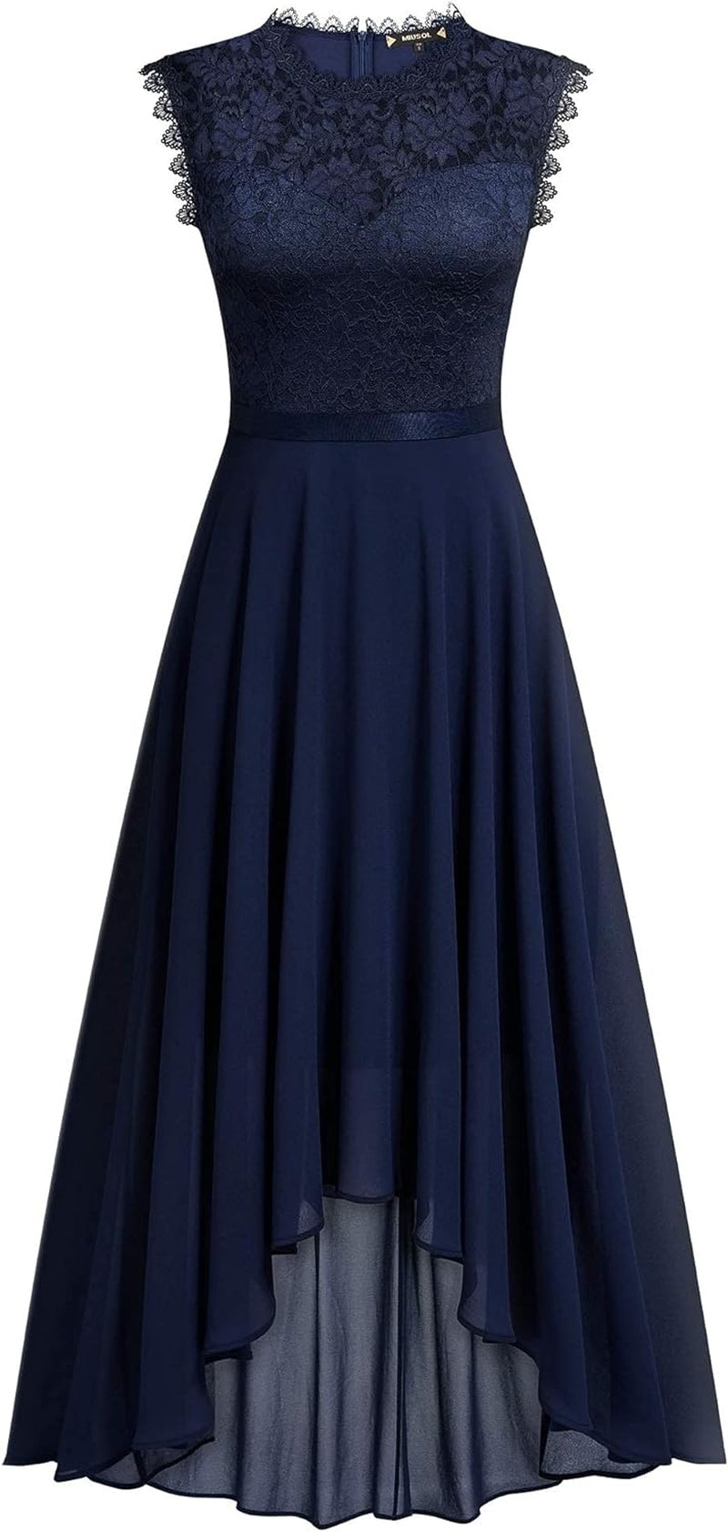 Women'S Formal Retro Lace Style Bridesmaid Maxi Dress